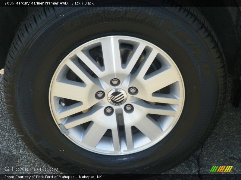 Black / Black 2006 Mercury Mariner Premier 4WD