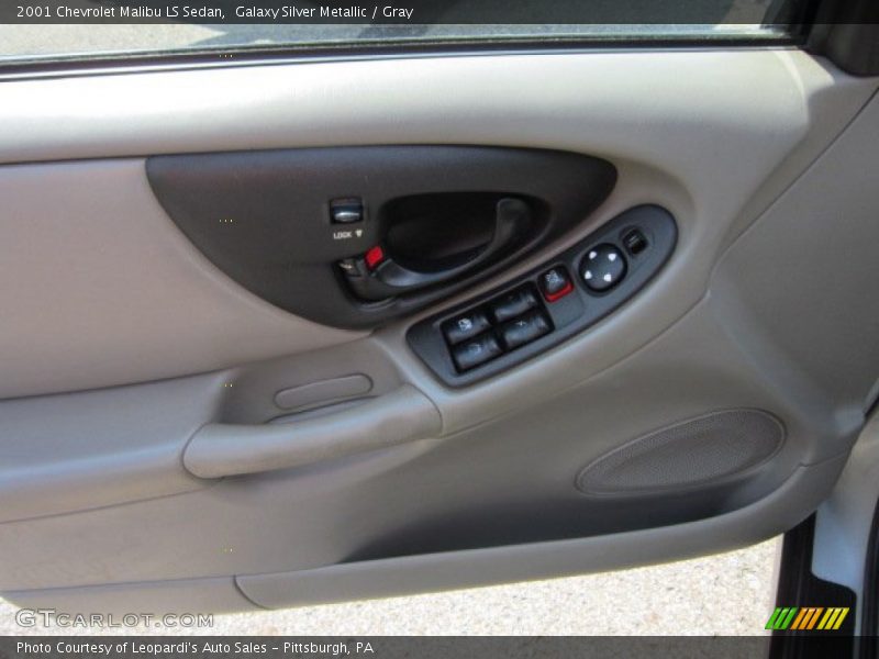 Galaxy Silver Metallic / Gray 2001 Chevrolet Malibu LS Sedan