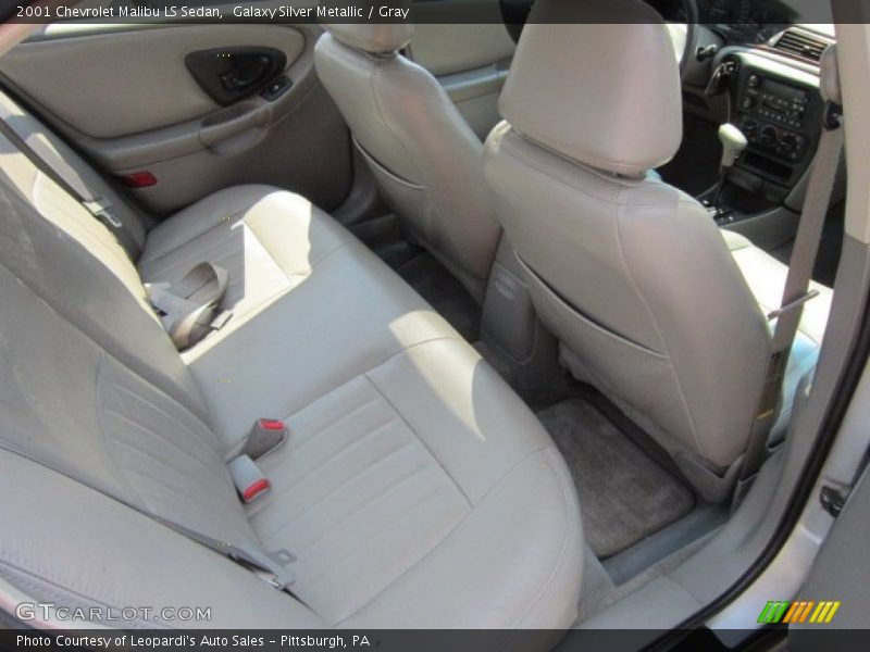Galaxy Silver Metallic / Gray 2001 Chevrolet Malibu LS Sedan