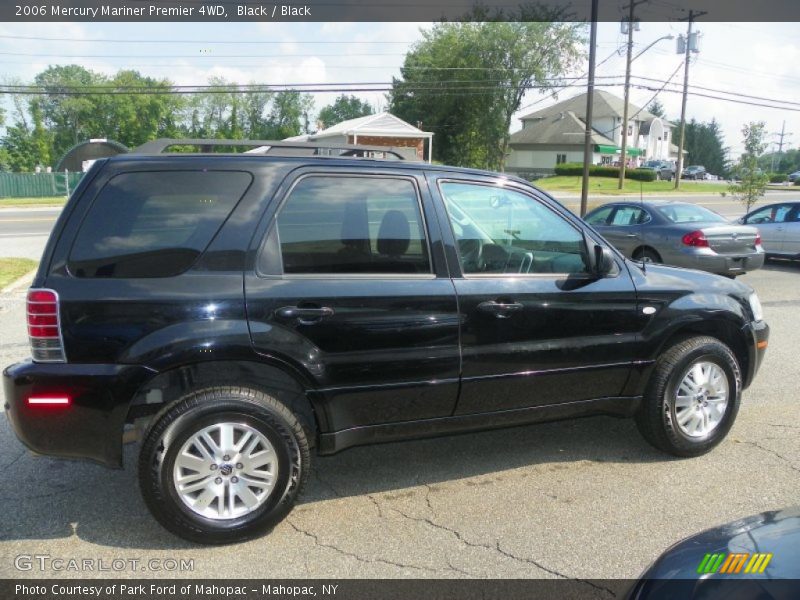 Black / Black 2006 Mercury Mariner Premier 4WD