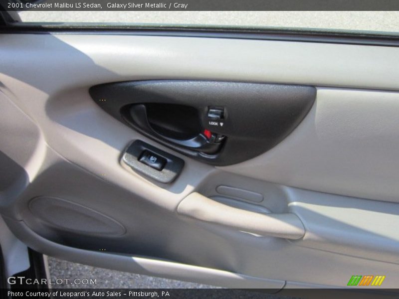 Galaxy Silver Metallic / Gray 2001 Chevrolet Malibu LS Sedan