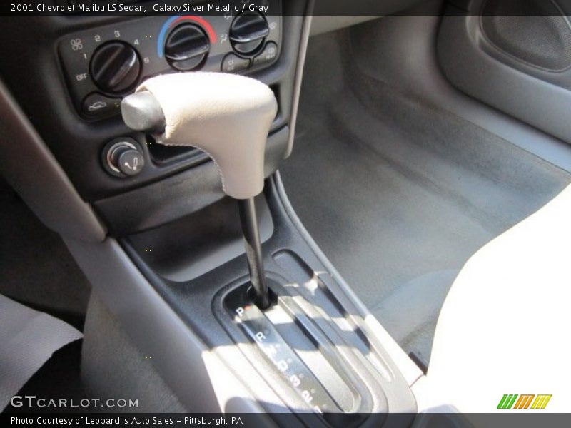 Galaxy Silver Metallic / Gray 2001 Chevrolet Malibu LS Sedan