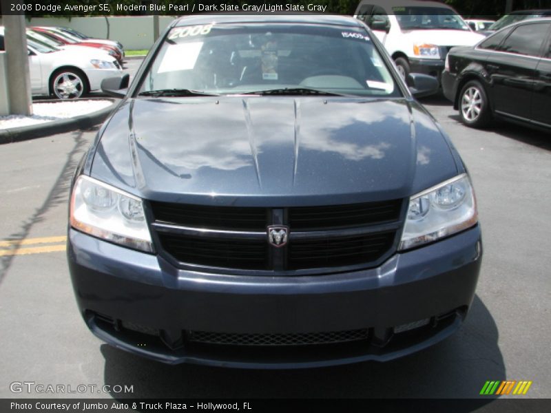 Modern Blue Pearl / Dark Slate Gray/Light Slate Gray 2008 Dodge Avenger SE