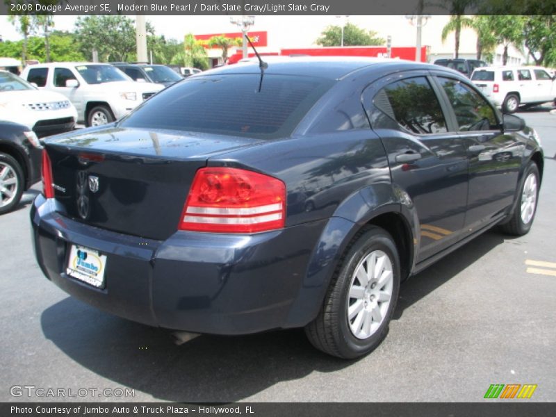 Modern Blue Pearl / Dark Slate Gray/Light Slate Gray 2008 Dodge Avenger SE