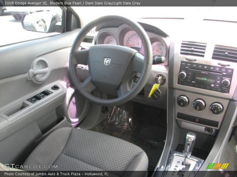 Modern Blue Pearl / Dark Slate Gray/Light Slate Gray 2008 Dodge Avenger SE