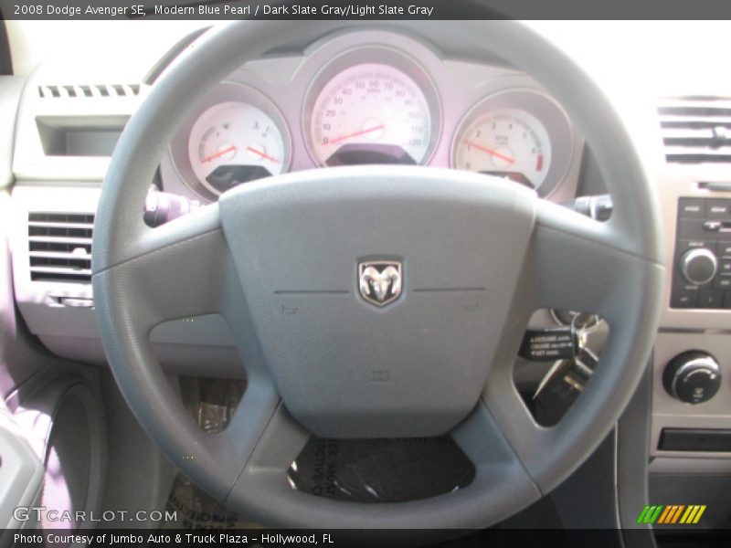 Modern Blue Pearl / Dark Slate Gray/Light Slate Gray 2008 Dodge Avenger SE