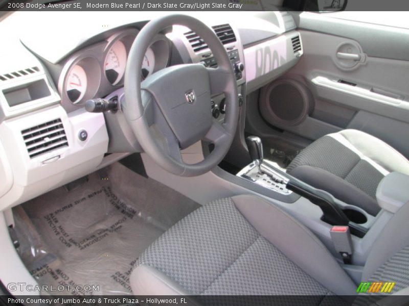 Modern Blue Pearl / Dark Slate Gray/Light Slate Gray 2008 Dodge Avenger SE