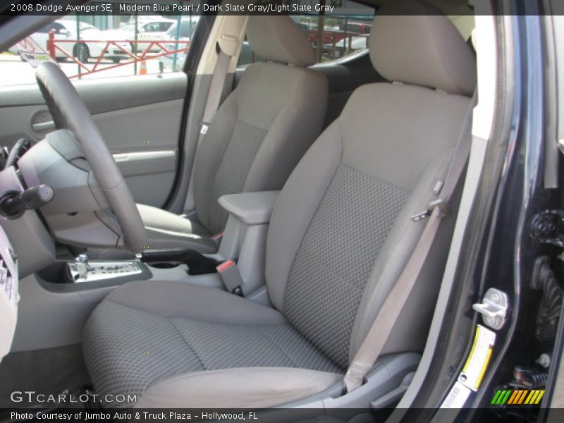 Modern Blue Pearl / Dark Slate Gray/Light Slate Gray 2008 Dodge Avenger SE
