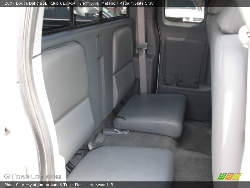 Bright Silver Metallic / Medium Slate Gray 2007 Dodge Dakota SLT Club Cab 4x4
