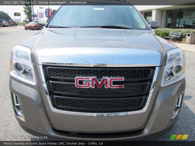 Mocha Steel Metallic / Brownstone 2012 GMC Terrain SLT