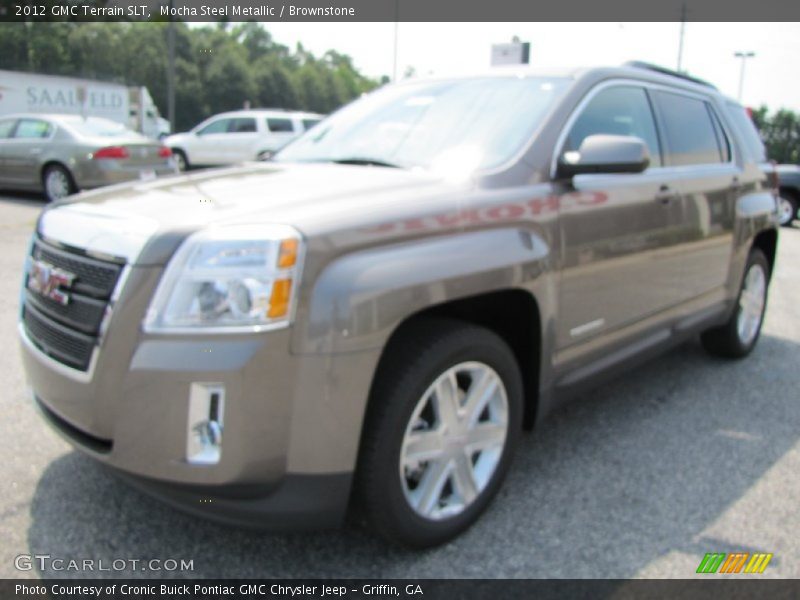 Mocha Steel Metallic / Brownstone 2012 GMC Terrain SLT