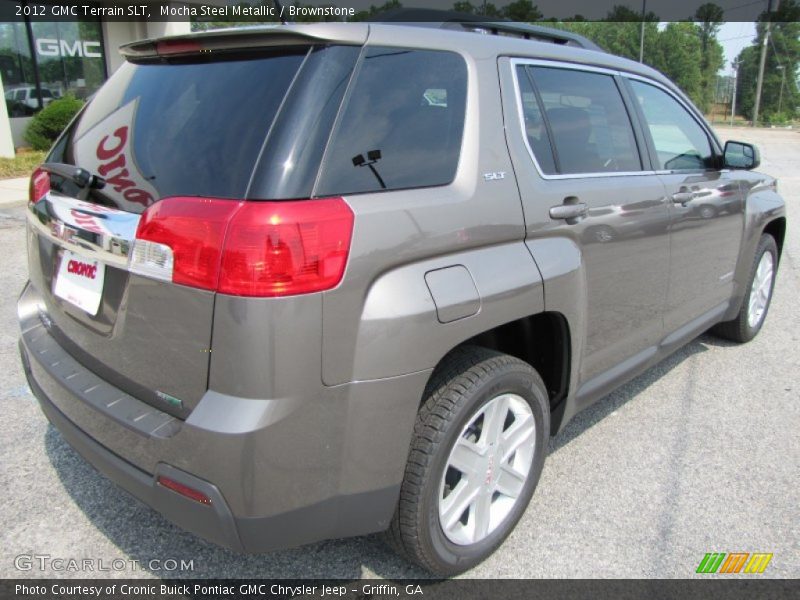 Mocha Steel Metallic / Brownstone 2012 GMC Terrain SLT