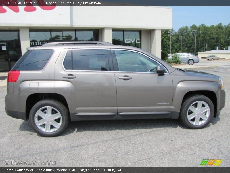 Mocha Steel Metallic / Brownstone 2012 GMC Terrain SLT