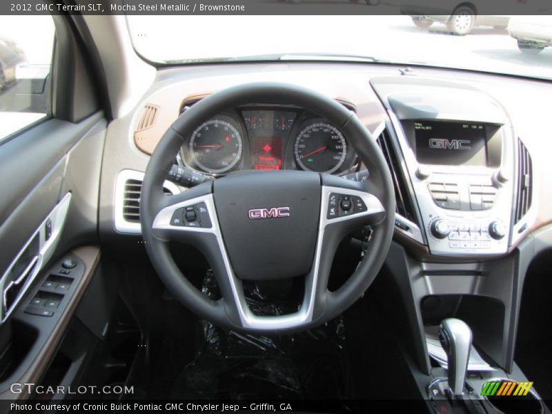 Mocha Steel Metallic / Brownstone 2012 GMC Terrain SLT