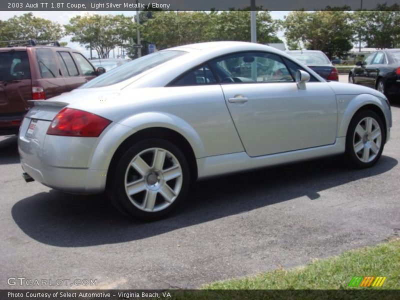 Light Silver Metallic / Ebony 2003 Audi TT 1.8T Coupe