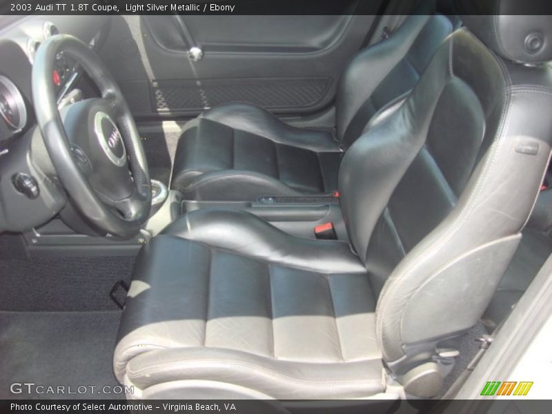  2003 TT 1.8T Coupe Ebony Interior