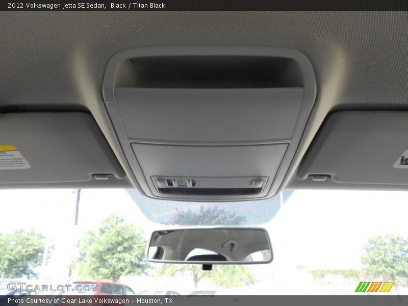 Black / Titan Black 2012 Volkswagen Jetta SE Sedan