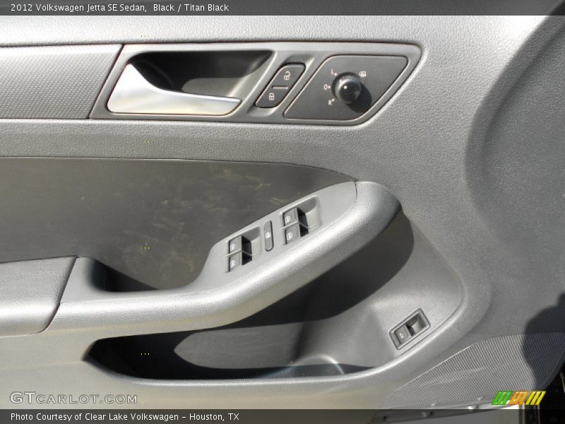 Black / Titan Black 2012 Volkswagen Jetta SE Sedan