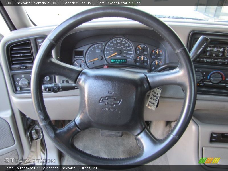 2002 Silverado 2500 LT Extended Cab 4x4 Steering Wheel