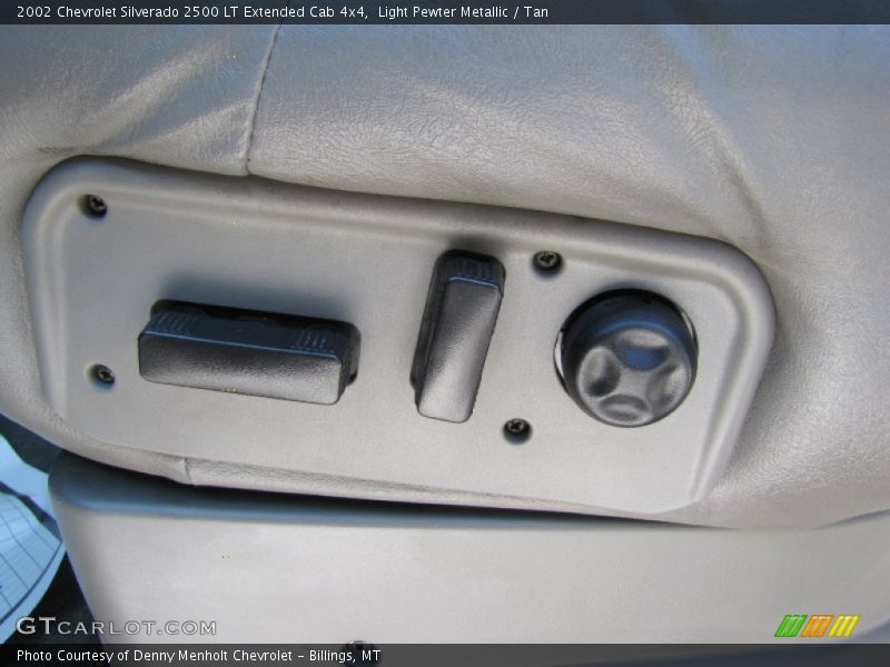 Light Pewter Metallic / Tan 2002 Chevrolet Silverado 2500 LT Extended Cab 4x4