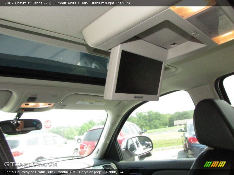 Summit White / Dark Titanium/Light Titanium 2007 Chevrolet Tahoe Z71