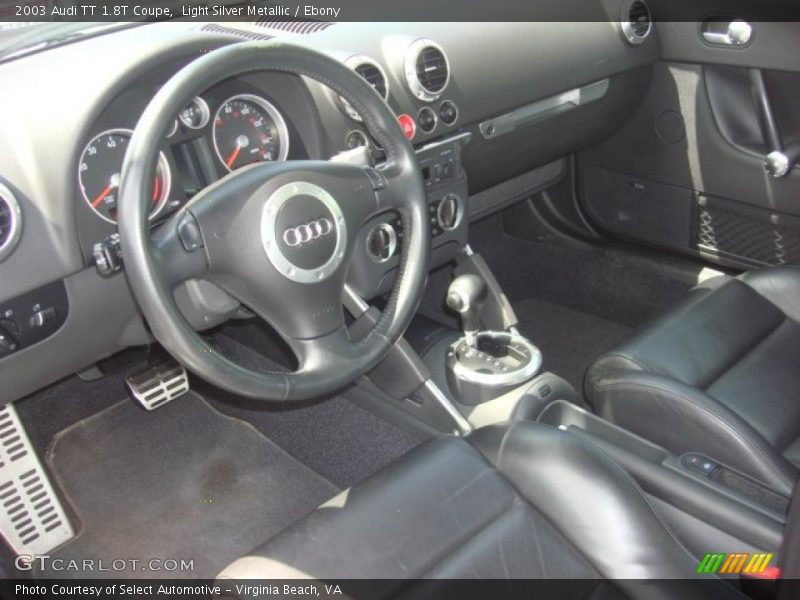 Ebony Interior - 2003 TT 1.8T Coupe 