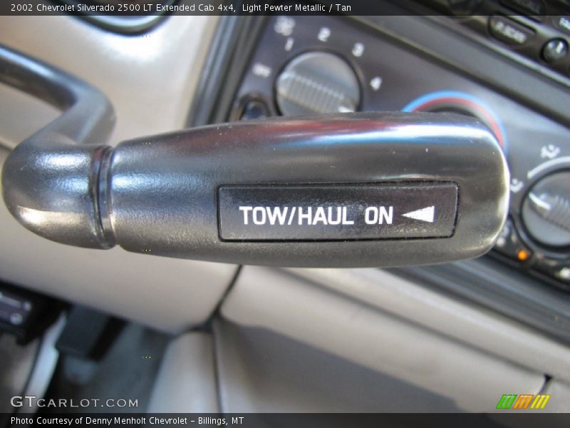 Light Pewter Metallic / Tan 2002 Chevrolet Silverado 2500 LT Extended Cab 4x4