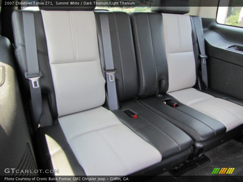 Summit White / Dark Titanium/Light Titanium 2007 Chevrolet Tahoe Z71