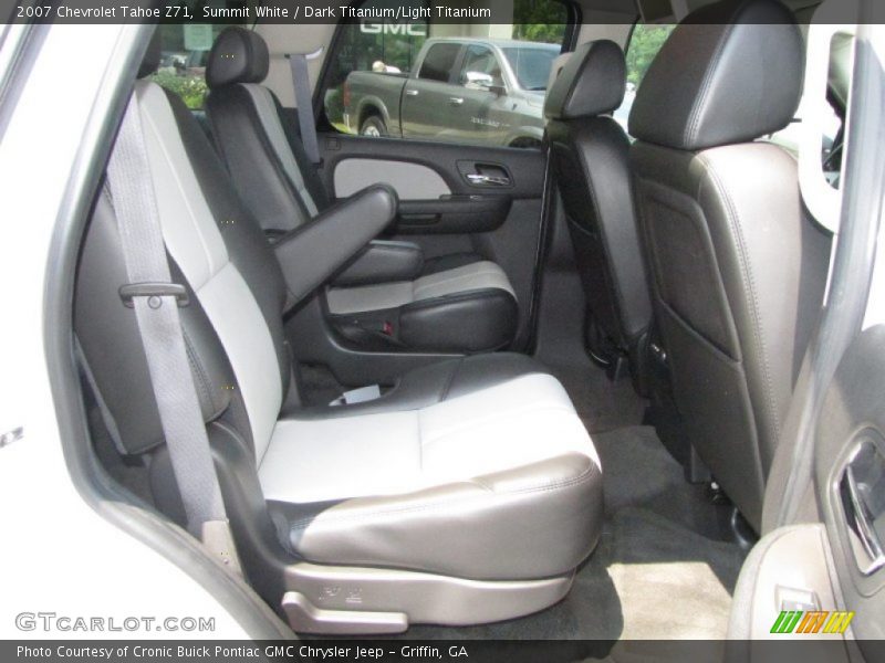 Summit White / Dark Titanium/Light Titanium 2007 Chevrolet Tahoe Z71