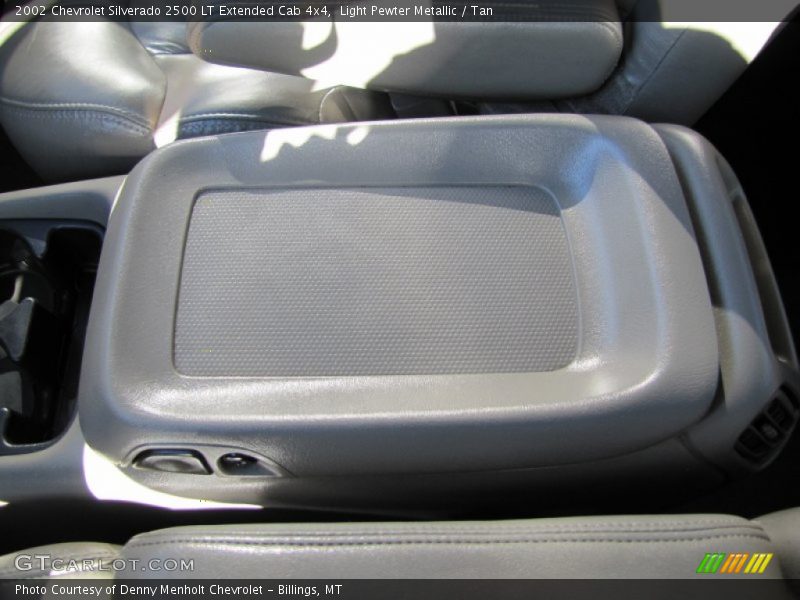 Light Pewter Metallic / Tan 2002 Chevrolet Silverado 2500 LT Extended Cab 4x4