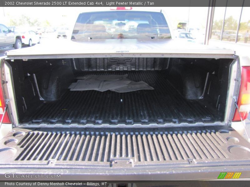 Light Pewter Metallic / Tan 2002 Chevrolet Silverado 2500 LT Extended Cab 4x4