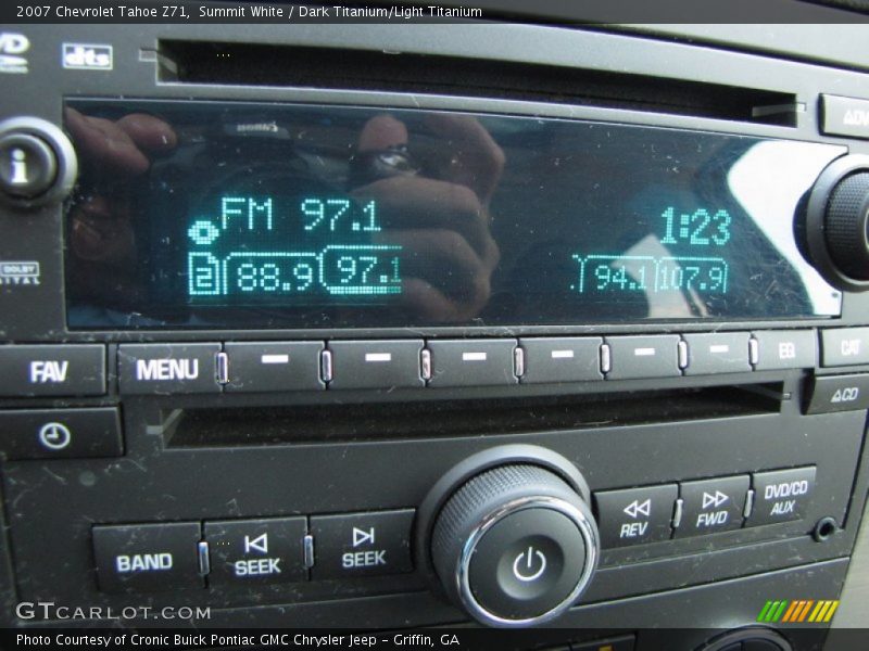 Summit White / Dark Titanium/Light Titanium 2007 Chevrolet Tahoe Z71