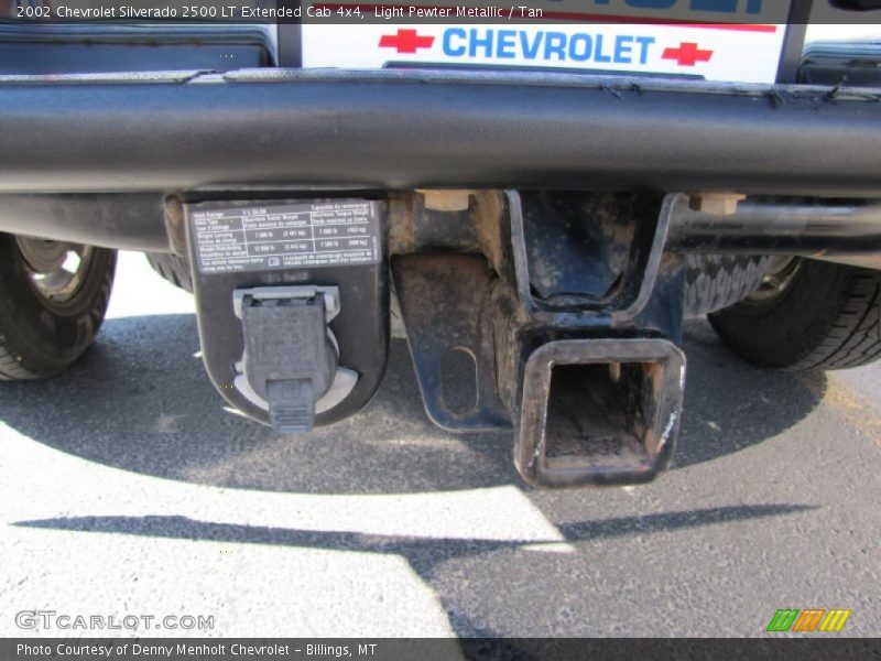 Light Pewter Metallic / Tan 2002 Chevrolet Silverado 2500 LT Extended Cab 4x4