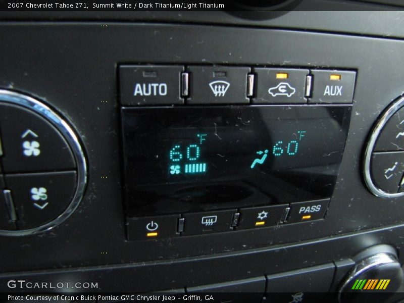 Summit White / Dark Titanium/Light Titanium 2007 Chevrolet Tahoe Z71