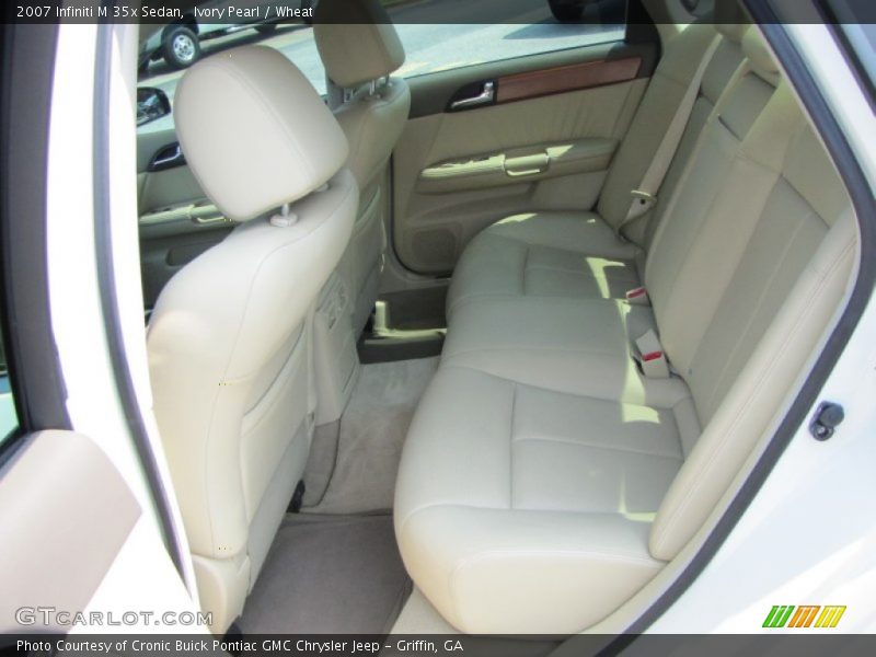 Ivory Pearl / Wheat 2007 Infiniti M 35x Sedan
