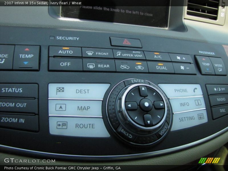 Ivory Pearl / Wheat 2007 Infiniti M 35x Sedan