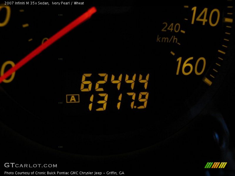 Ivory Pearl / Wheat 2007 Infiniti M 35x Sedan