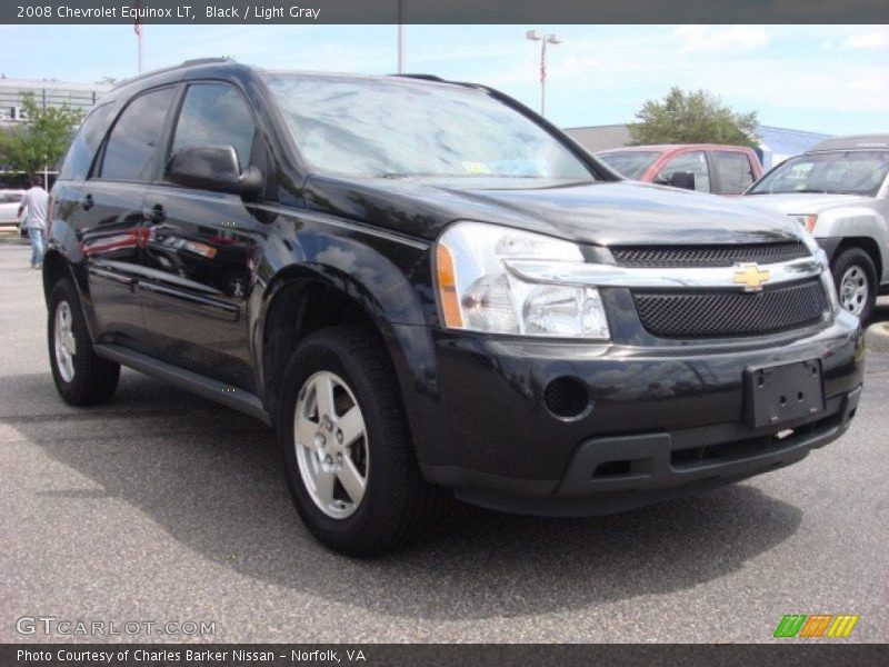 Black / Light Gray 2008 Chevrolet Equinox LT
