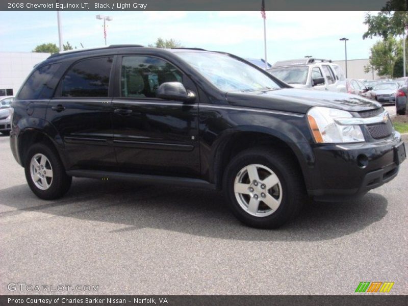 Black / Light Gray 2008 Chevrolet Equinox LT