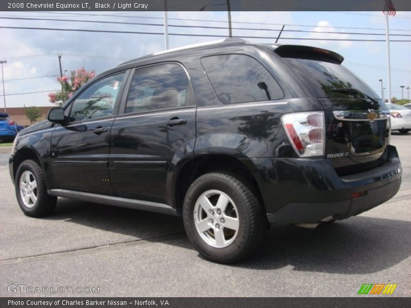 Black / Light Gray 2008 Chevrolet Equinox LT