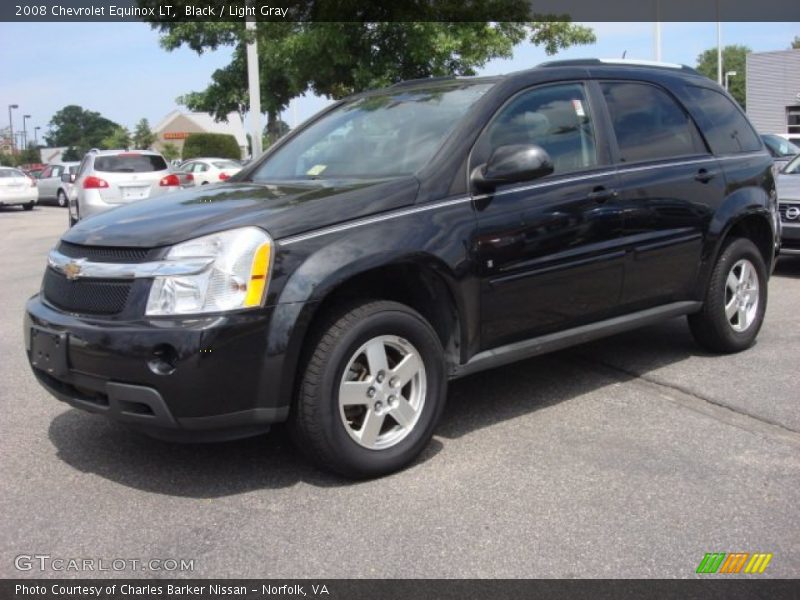 Black / Light Gray 2008 Chevrolet Equinox LT