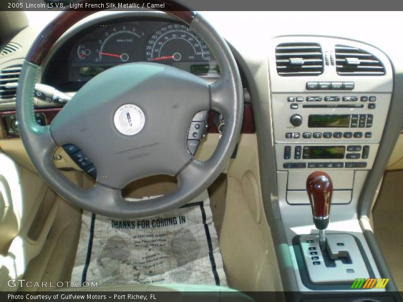 Light French Silk Metallic / Camel 2005 Lincoln LS V8