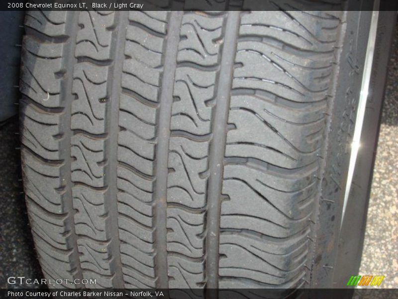 Black / Light Gray 2008 Chevrolet Equinox LT