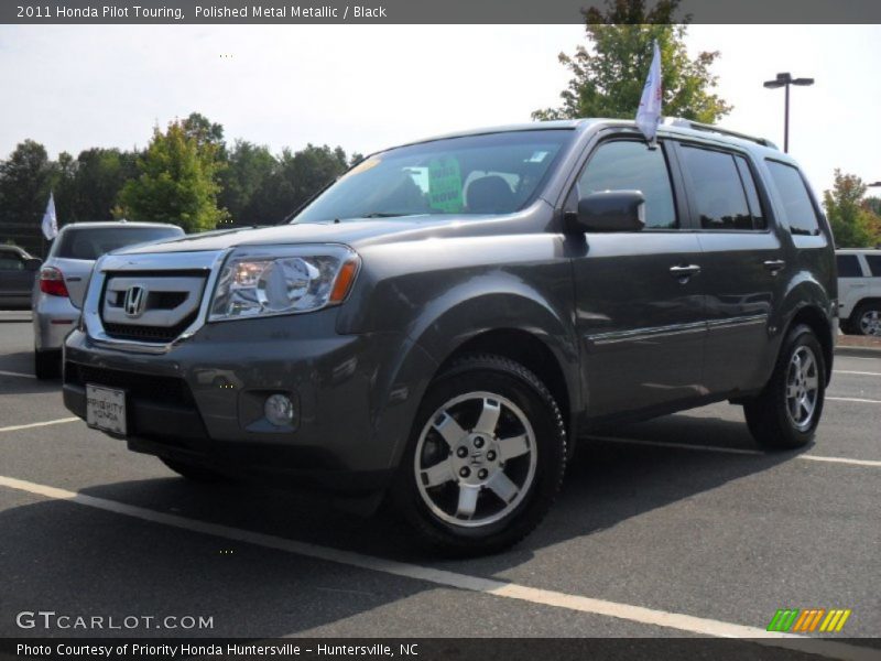 Polished Metal Metallic / Black 2011 Honda Pilot Touring