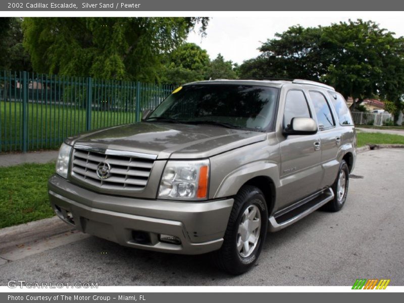 Silver Sand / Pewter 2002 Cadillac Escalade