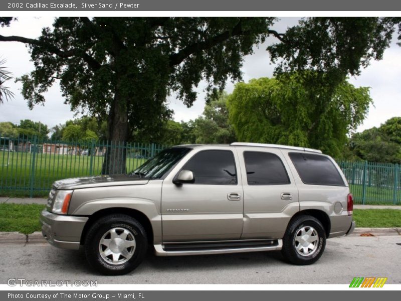  2002 Escalade  Silver Sand