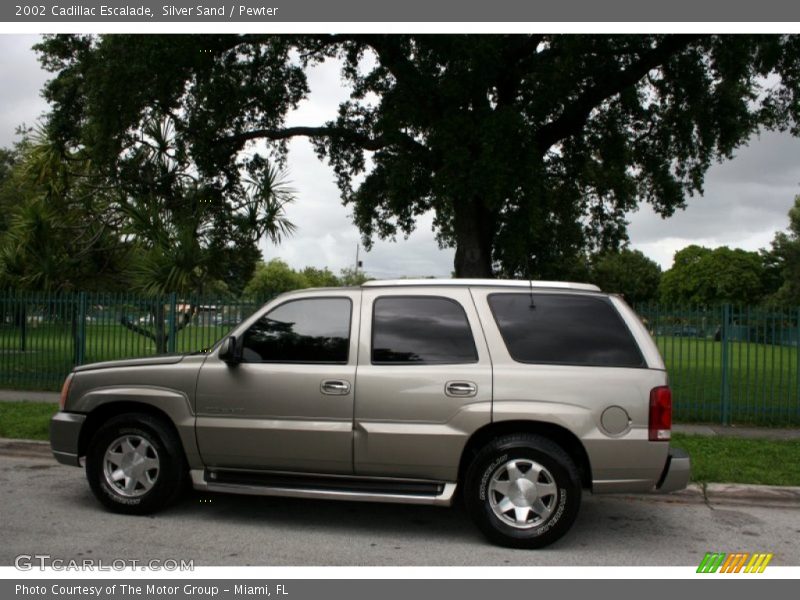Silver Sand / Pewter 2002 Cadillac Escalade