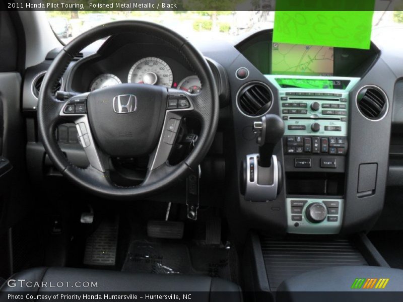 Polished Metal Metallic / Black 2011 Honda Pilot Touring