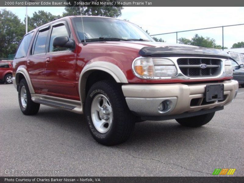Toreador Red Metallic / Medium Prairie Tan 2000 Ford Explorer Eddie Bauer 4x4