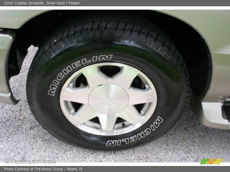 Silver Sand / Pewter 2002 Cadillac Escalade